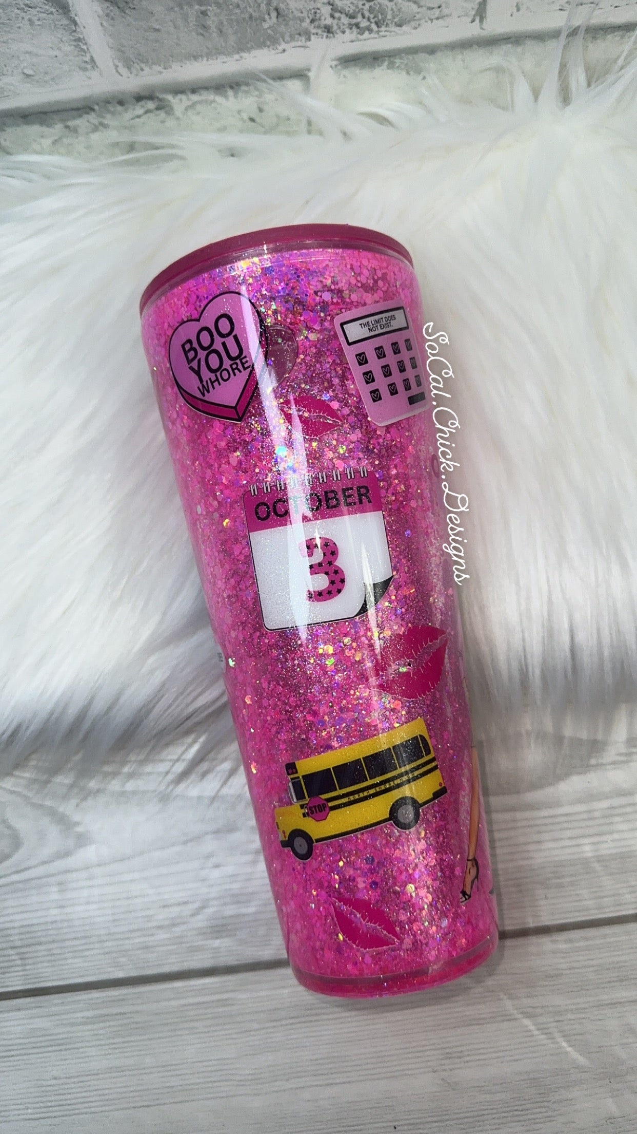 RTS {Mean Girls} 24oz Snow Globe