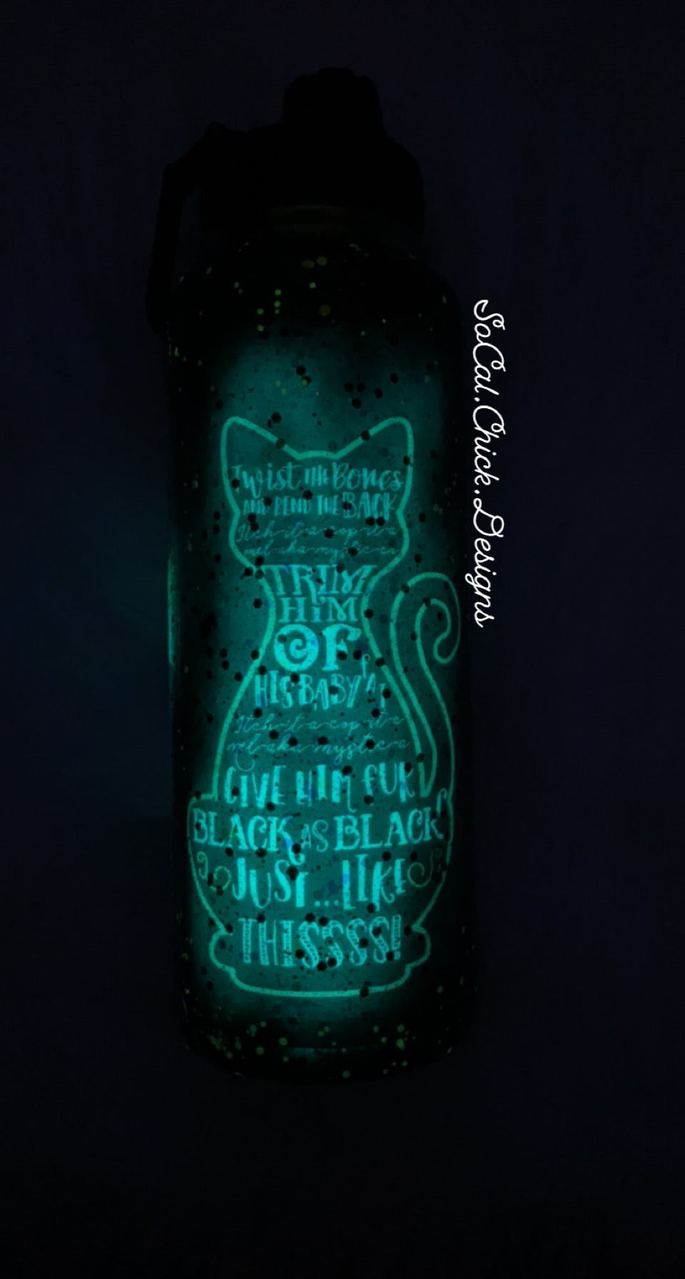 RTS {3 Witches GLOW} 40oz HydroSprt