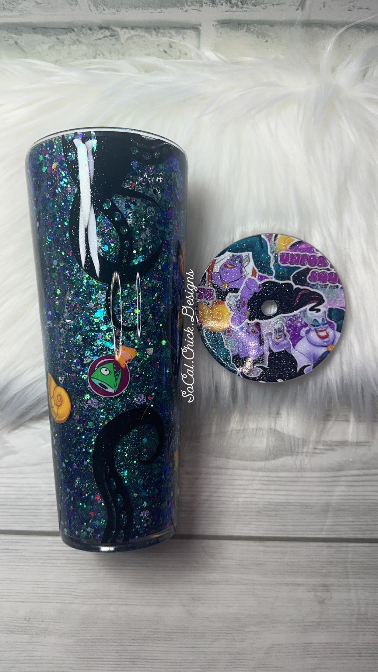 RTS {Poor Unfortunate Soul} 24oz Snow Globe