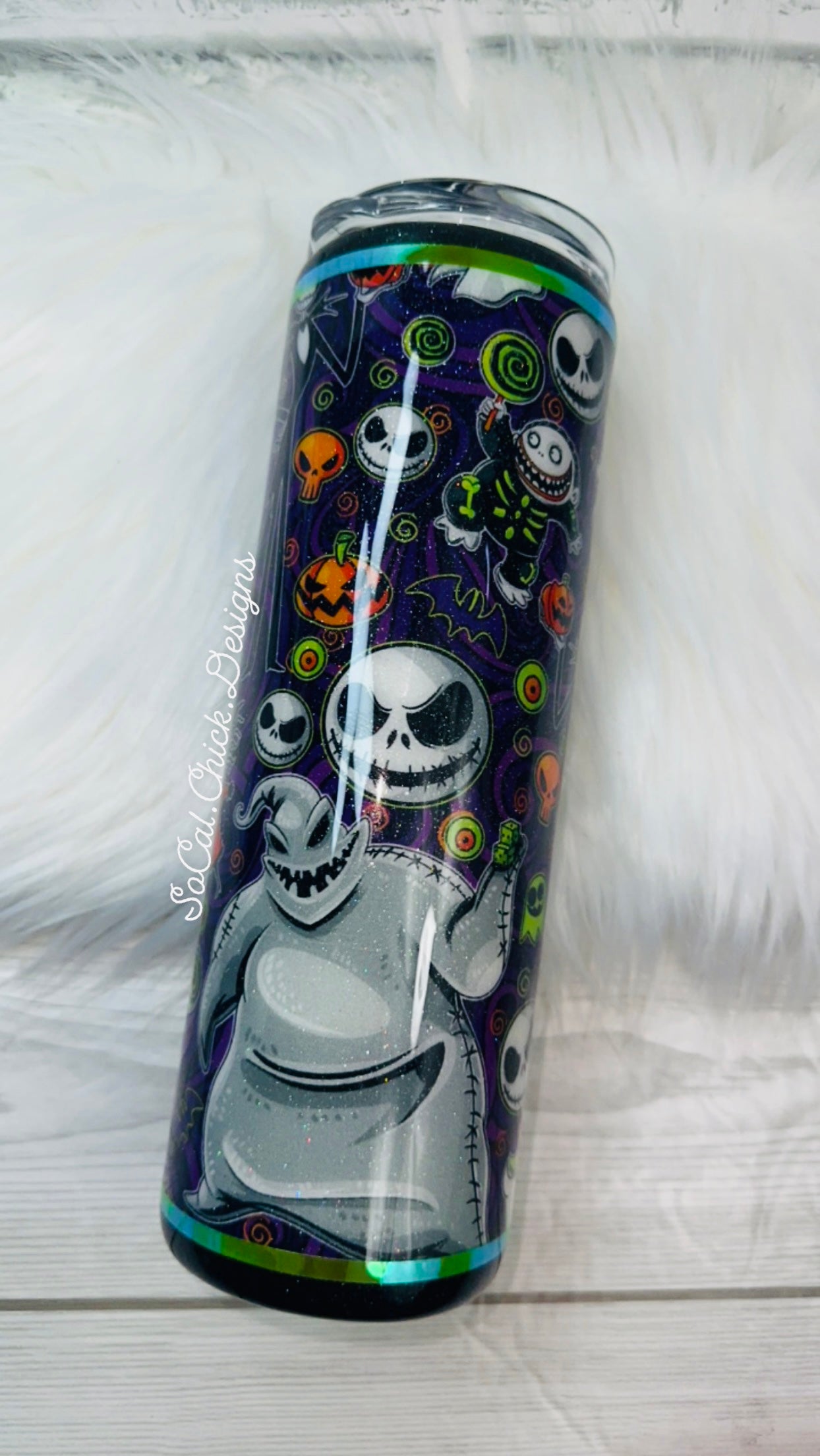 RTS {Nightmare GLOW} 30oz Skinny