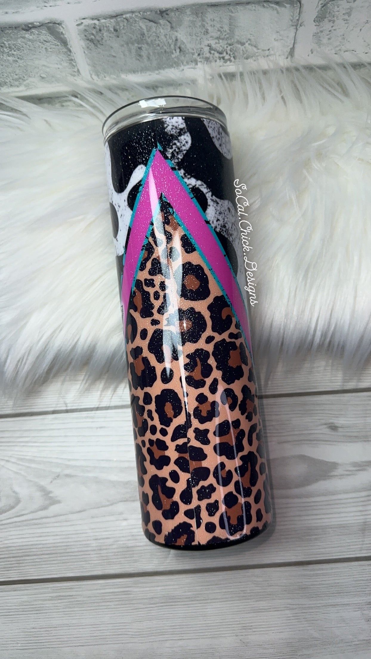 RTS {Beautiful Crazy Leopard Print} 30oz Skinny