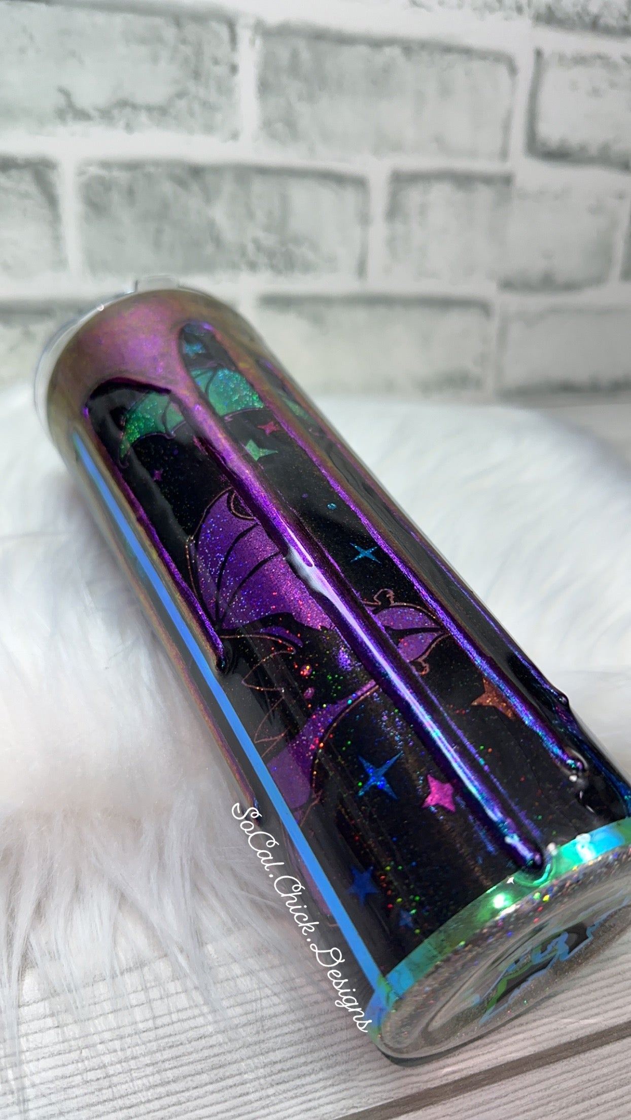 RTS {It's Freakin' Bats} 20oz Skinny