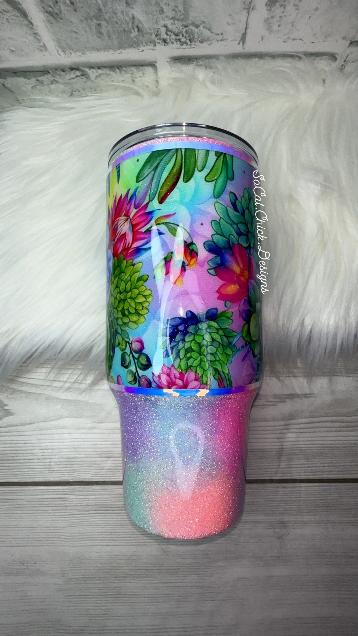 RTS {Cactus Garden} 32oz Traditional