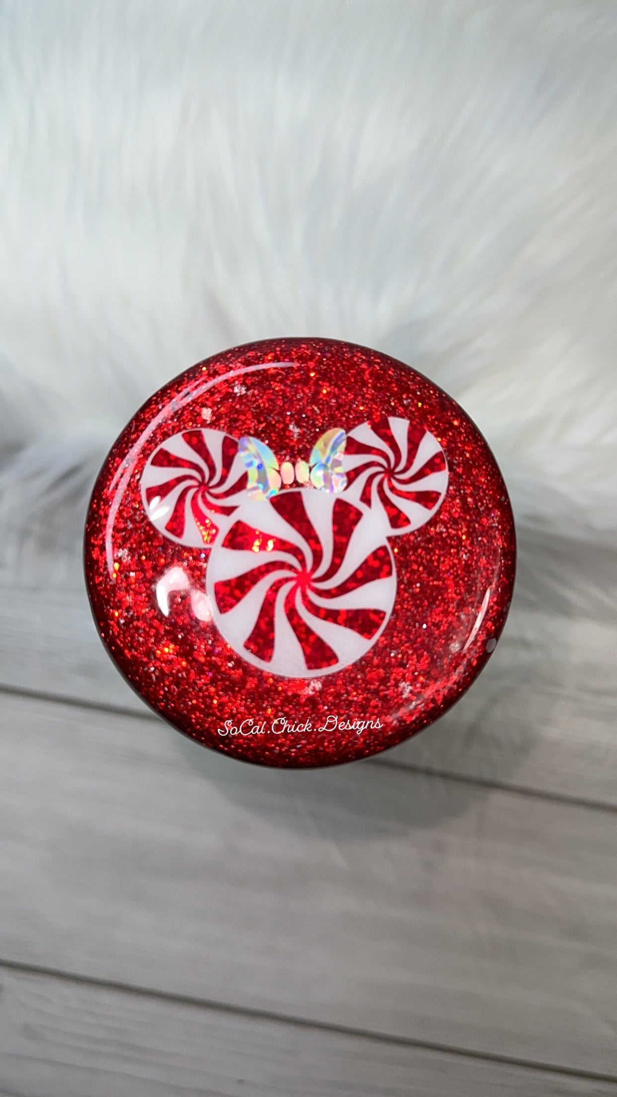 RTS {Peppermint Mouse} 25oz Skinny