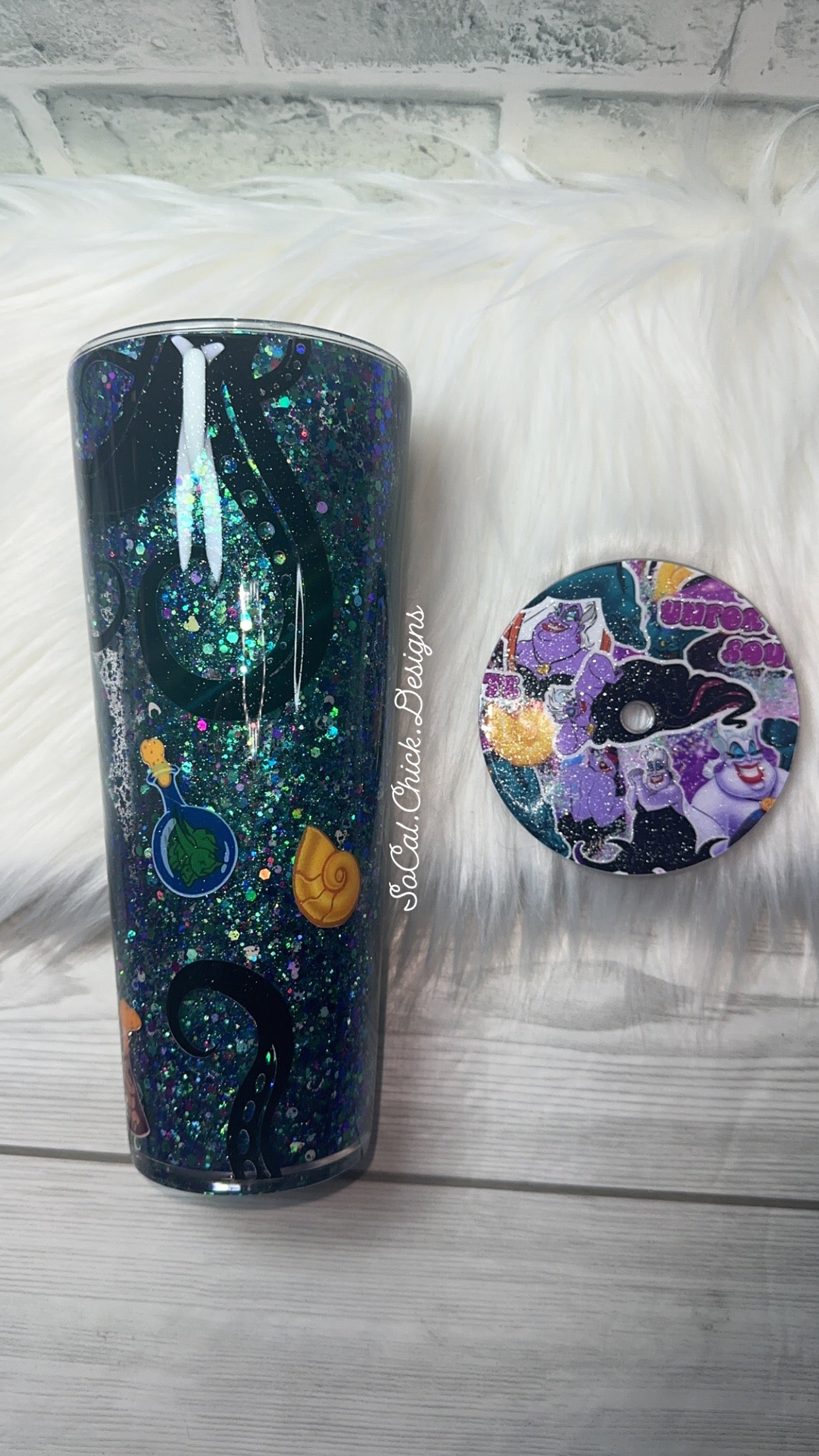 RTS {Poor Unfortunate Soul} 24oz Snow Globe