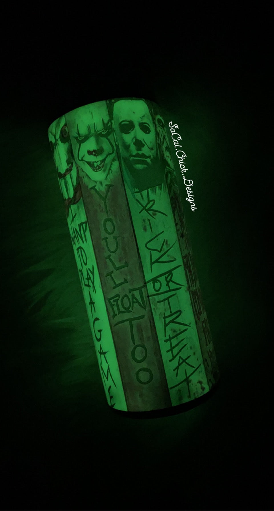 MTO {Horror Movie Addict- GLOW} 30oz Fatty