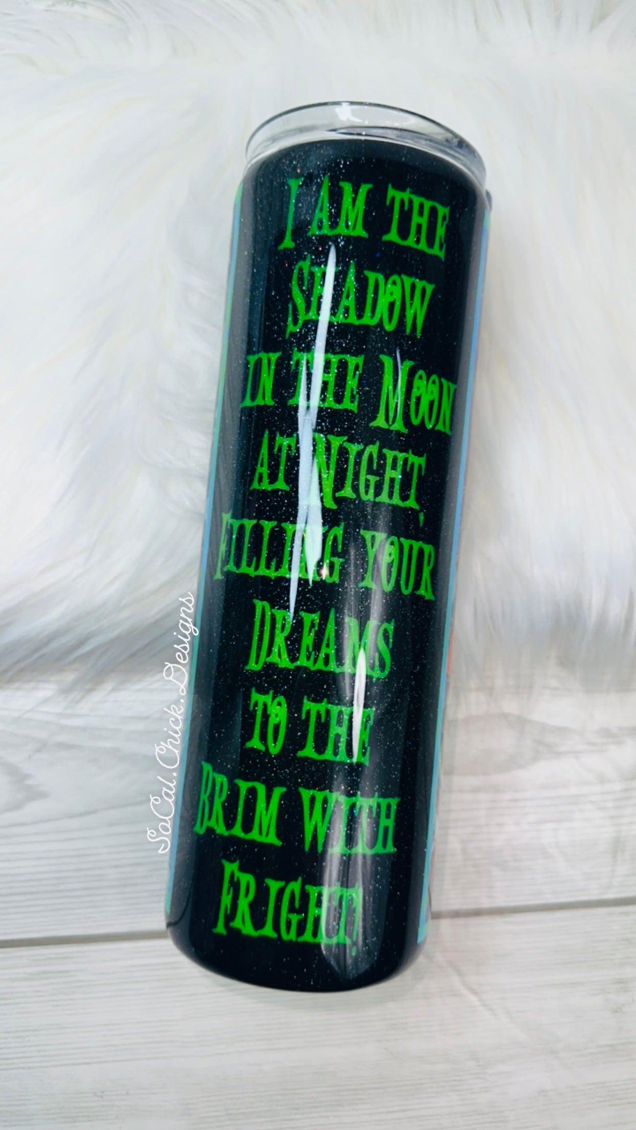 RTS {Nightmare GLOW} 30oz Skinny