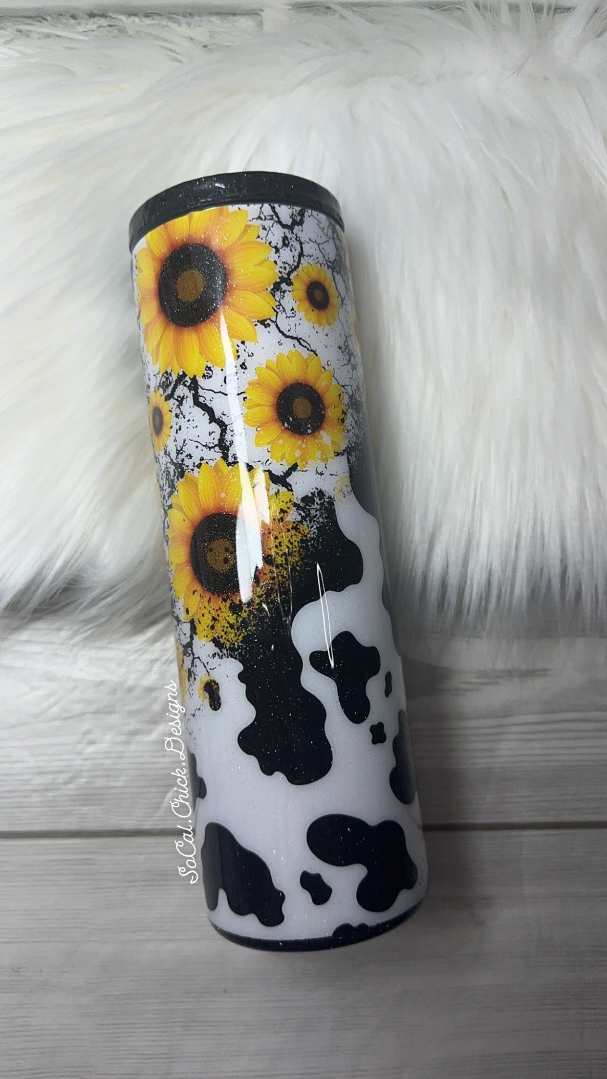 RTS {Sunflower Cow} 30oz Slurp