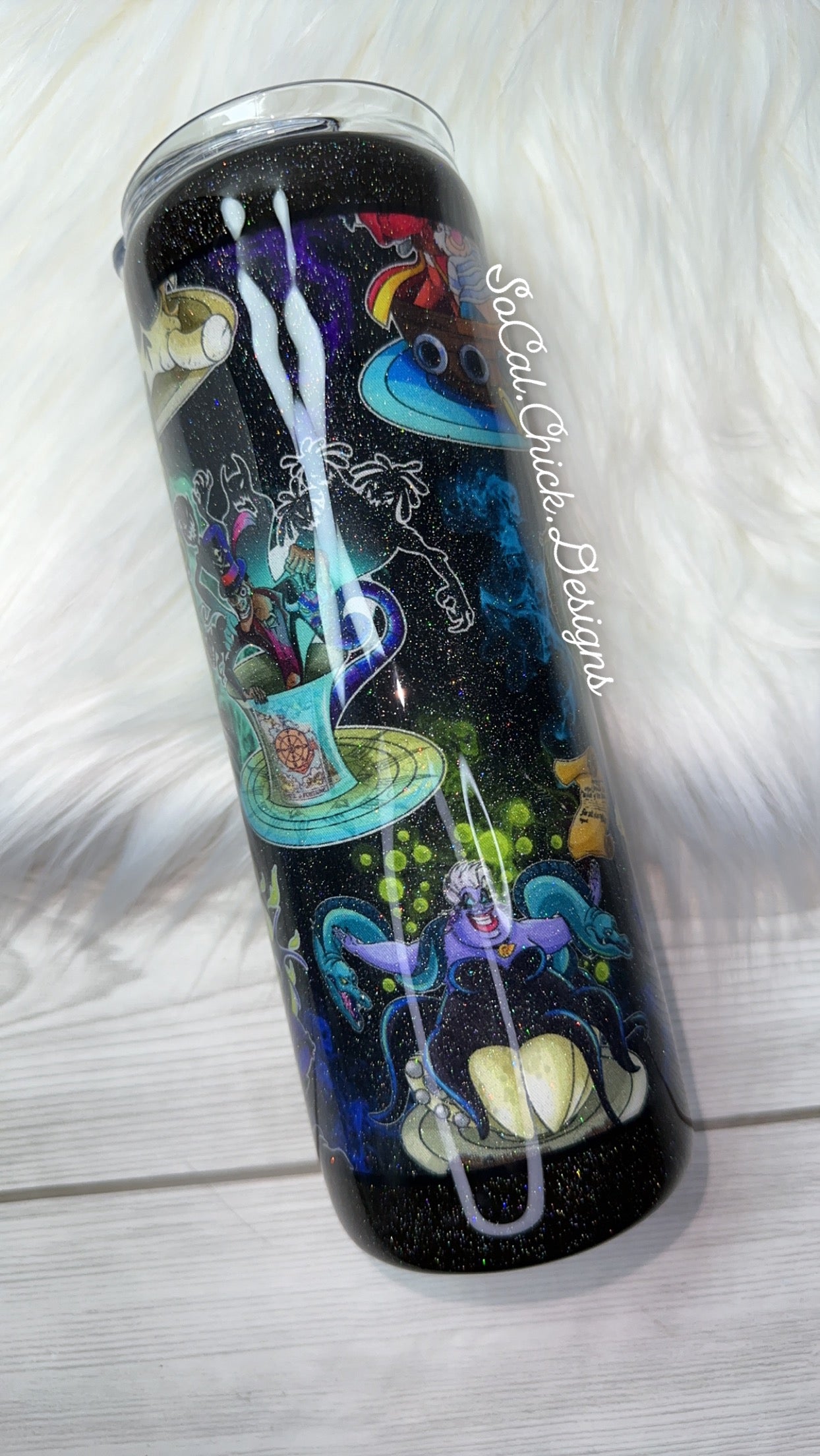 RTS {Villain Teacups- GLOW} 20oz Skinny