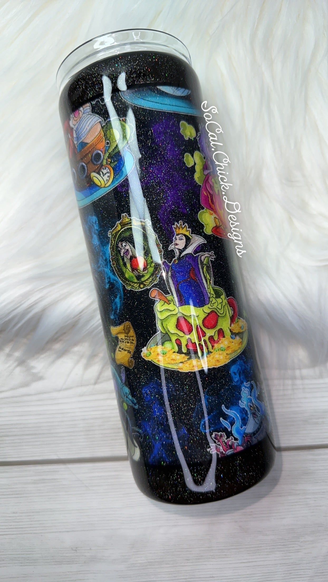 RTS {Villain Teacups- GLOW} 20oz Skinny