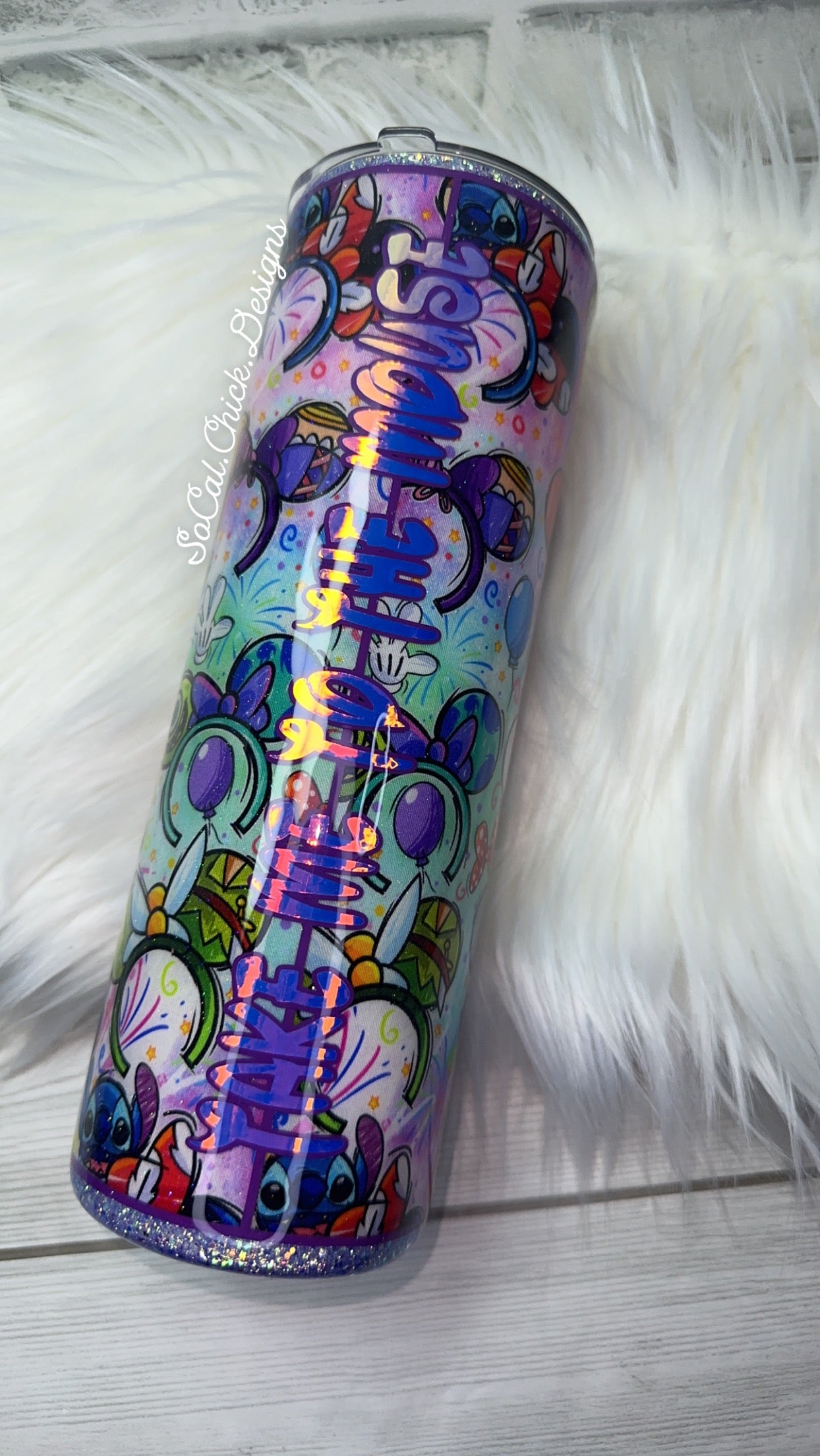 RTS {Magic Ears Fabric} 30oz Skinny