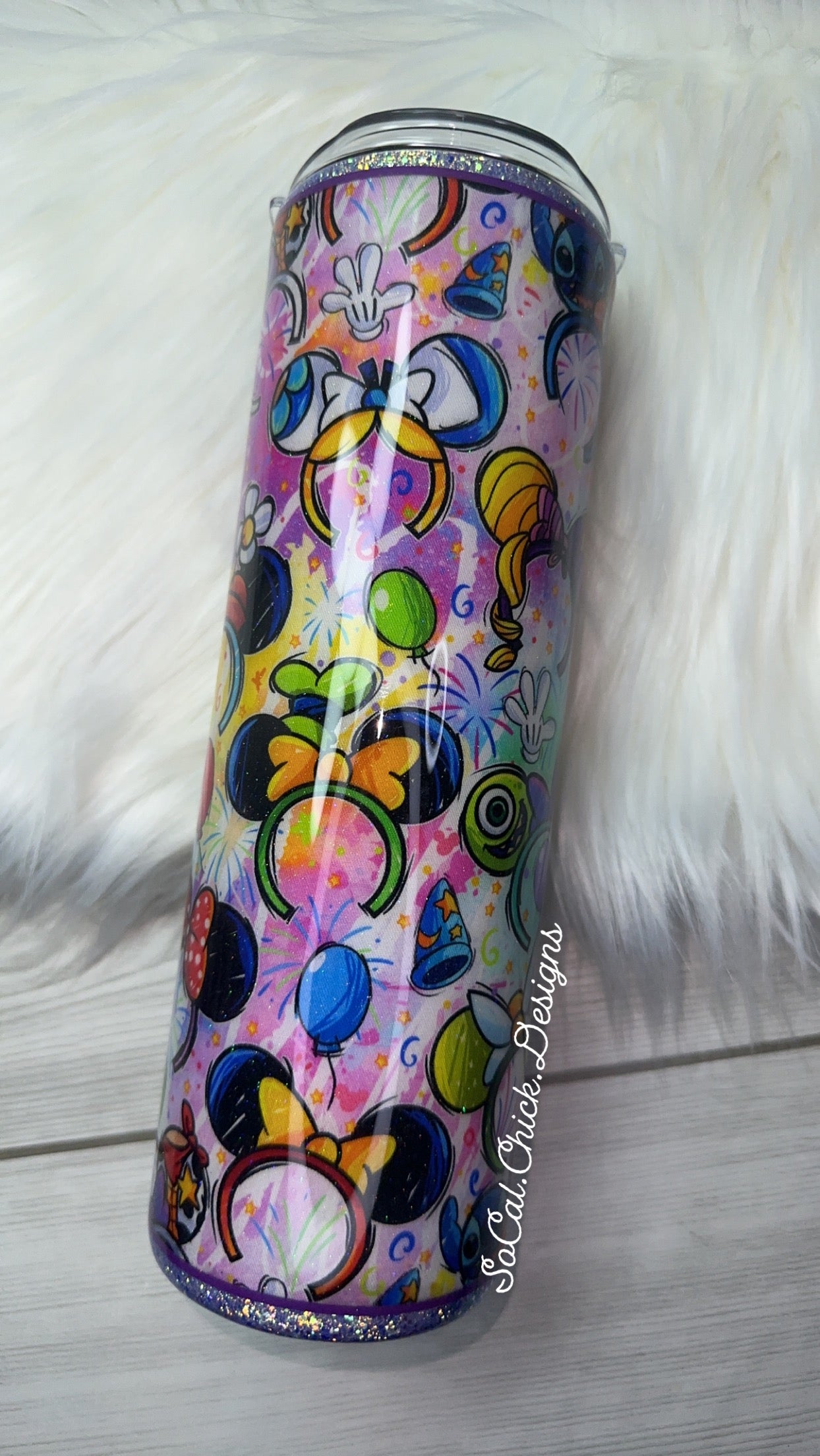 RTS {Magic Ears Fabric} 30oz Skinny