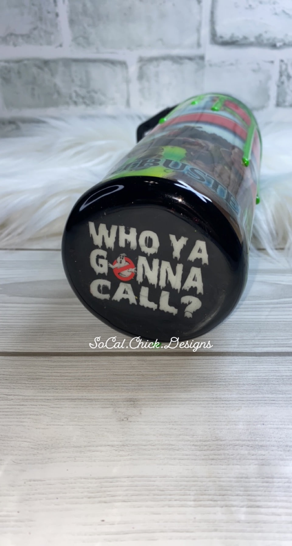 RTS {Ghost Busters GLOW} 25oz Skinny