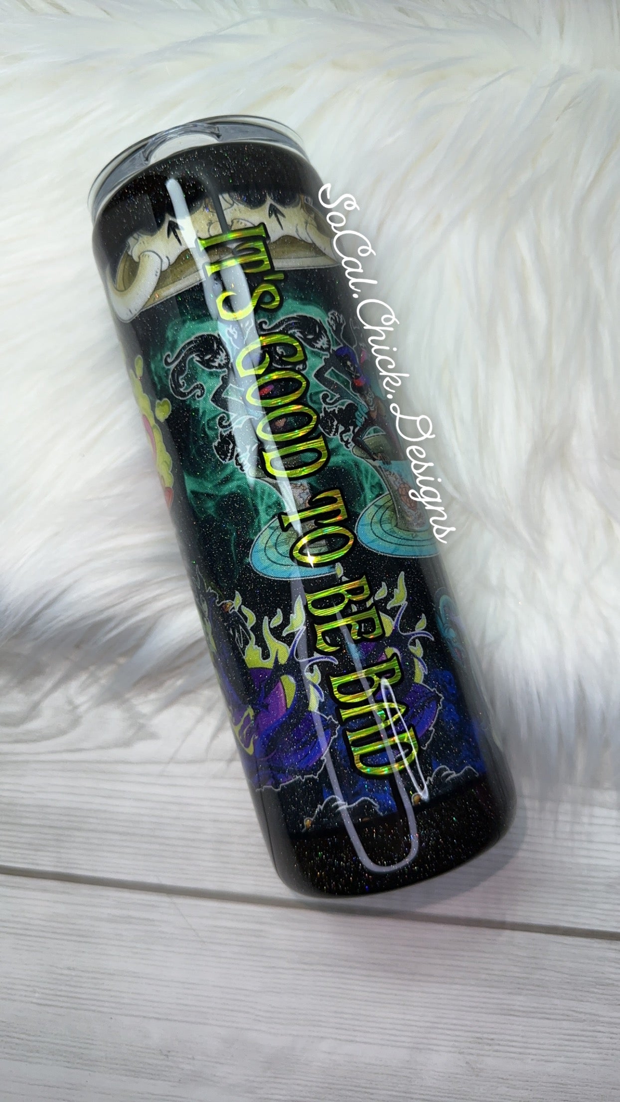 RTS {Villain Teacups- GLOW} 20oz Skinny