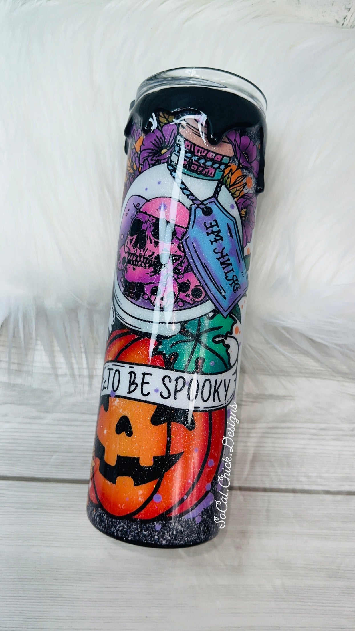 RTS {Tis The Spooky Season} 30oz Skinny