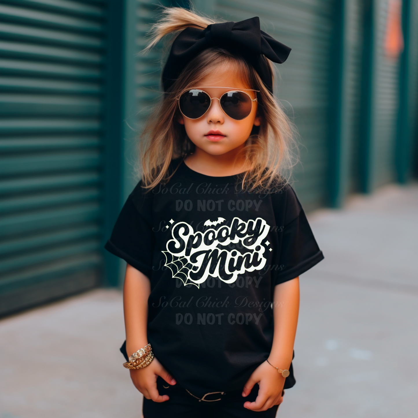 MTO {Spooky MINI- Glow In The Dark} Baby/Toddler/Youth Sizes