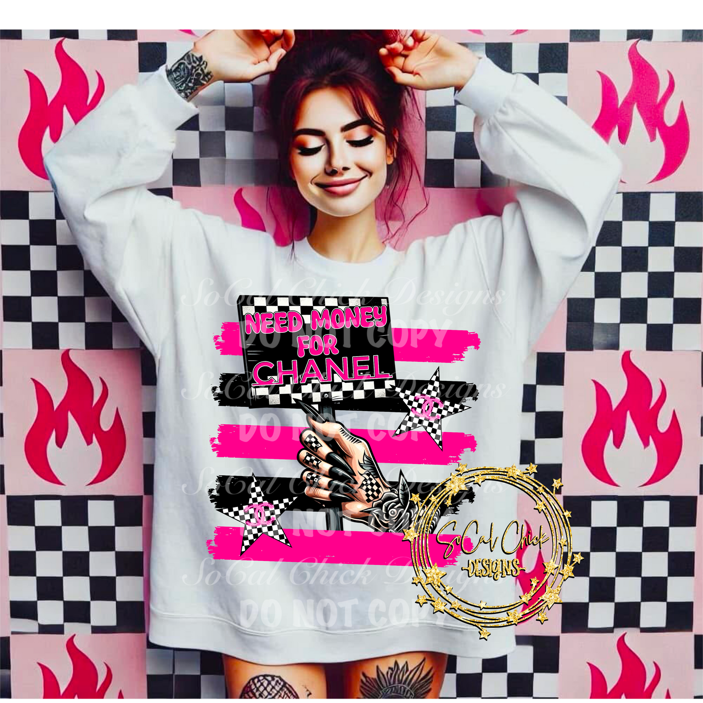 MTO {Need Money For Chanel} Adult Shirt/Crewneck/Hoodie