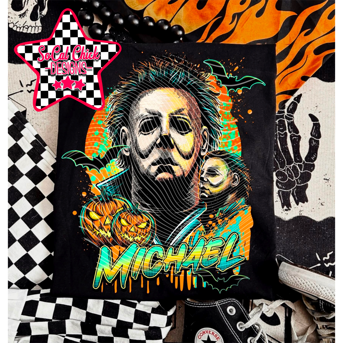 MTO {Slice N Dice - Michael} White or Black Adult Shirt/Crewneck/Hoodie