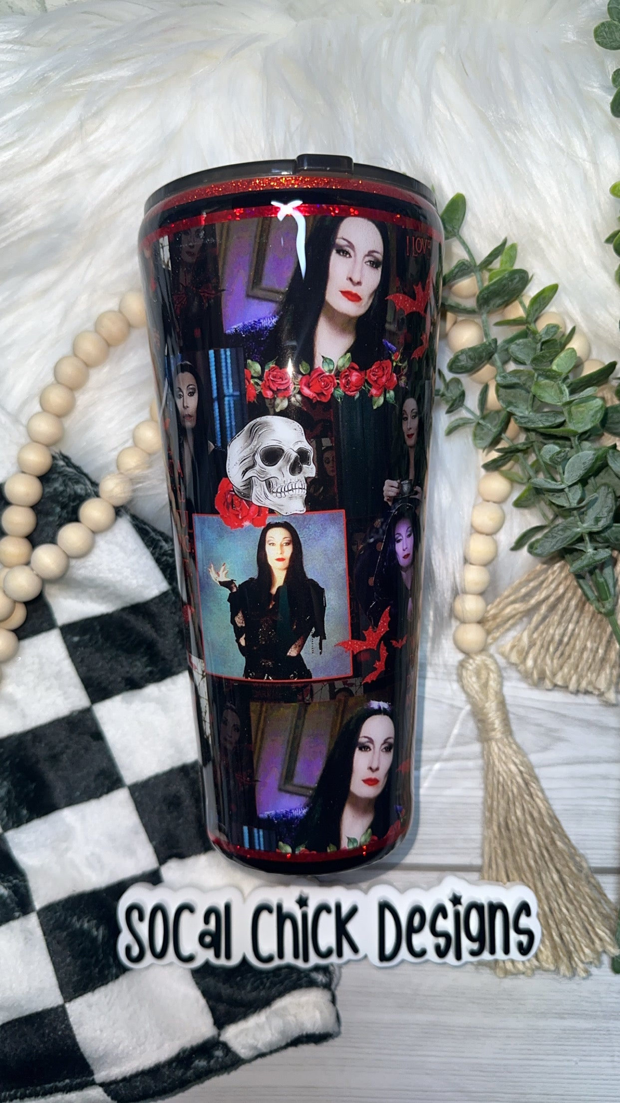 RTS {Dark & Dreadful} 32oz Slim