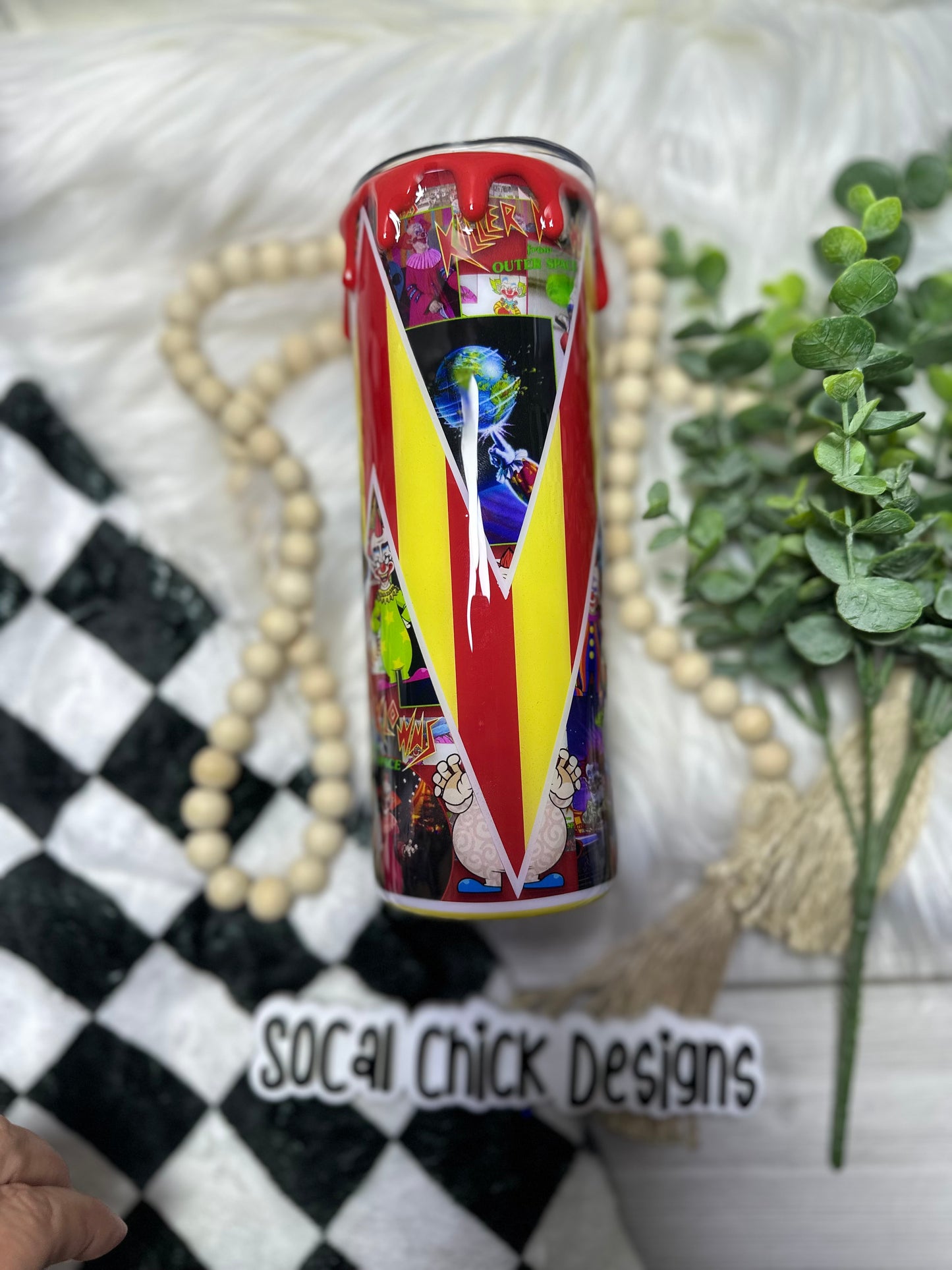 RTS {Klowns w Drip} 20oz Skinny