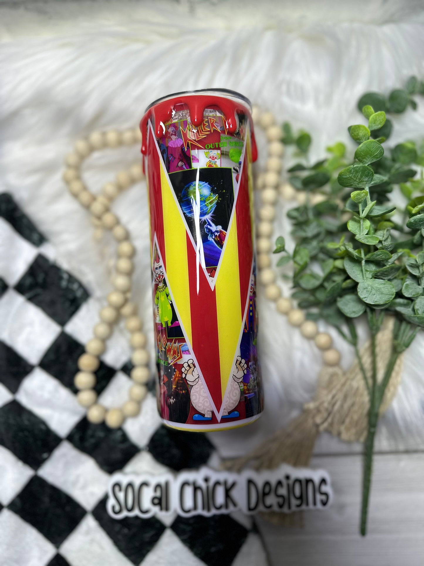 RTS {Klowns w Drip} 20oz Skinny
