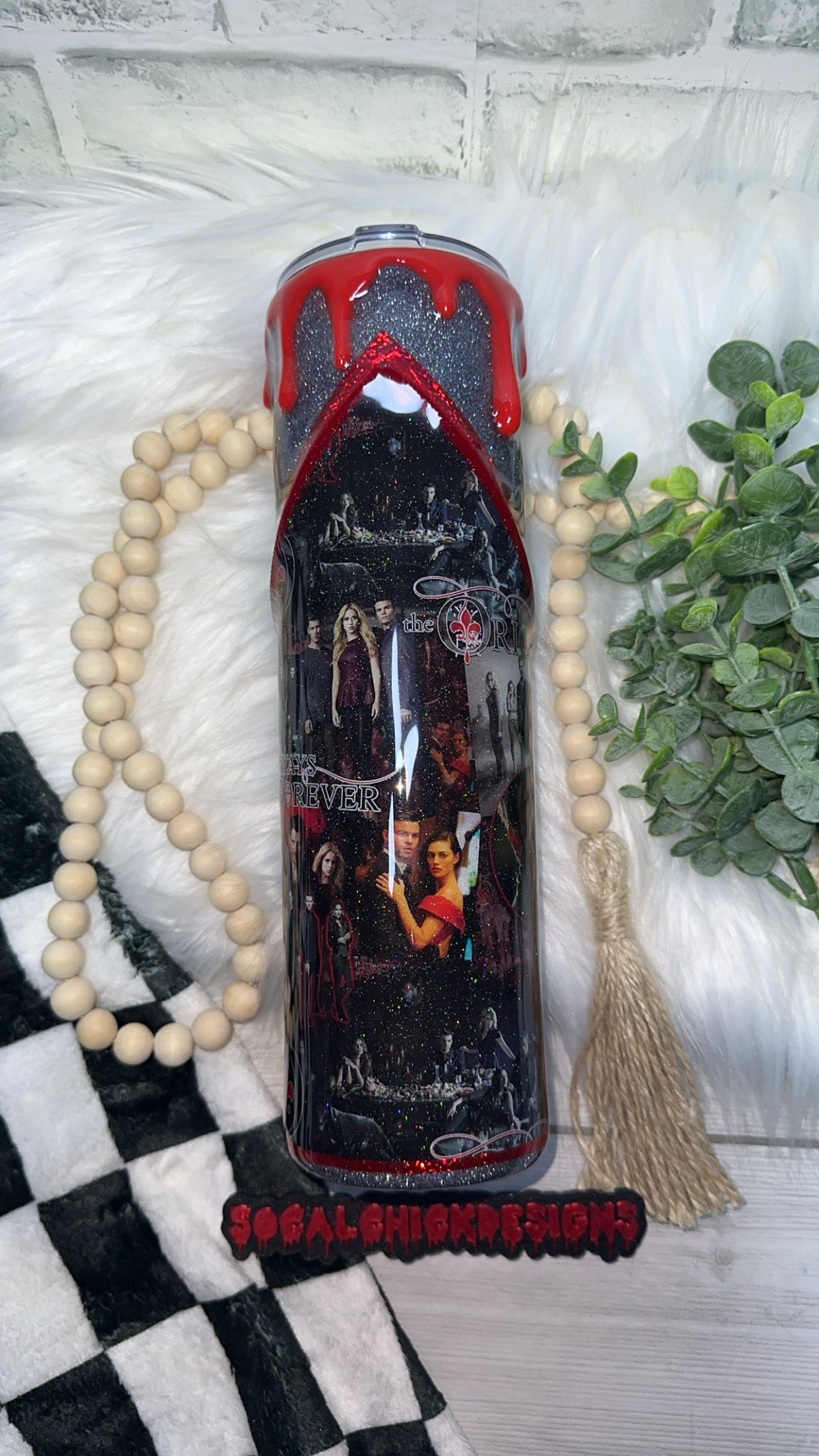 MTO {Originals with Zipper, Charm & Snow Globe Bottom} Select Your Tumbler Style