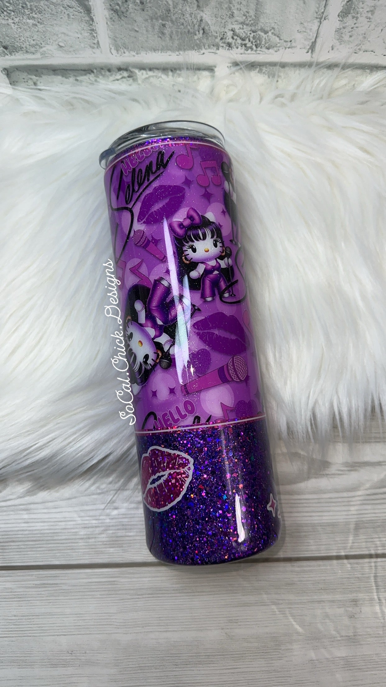 RTS {Selena Kitty} 30oz Skinny