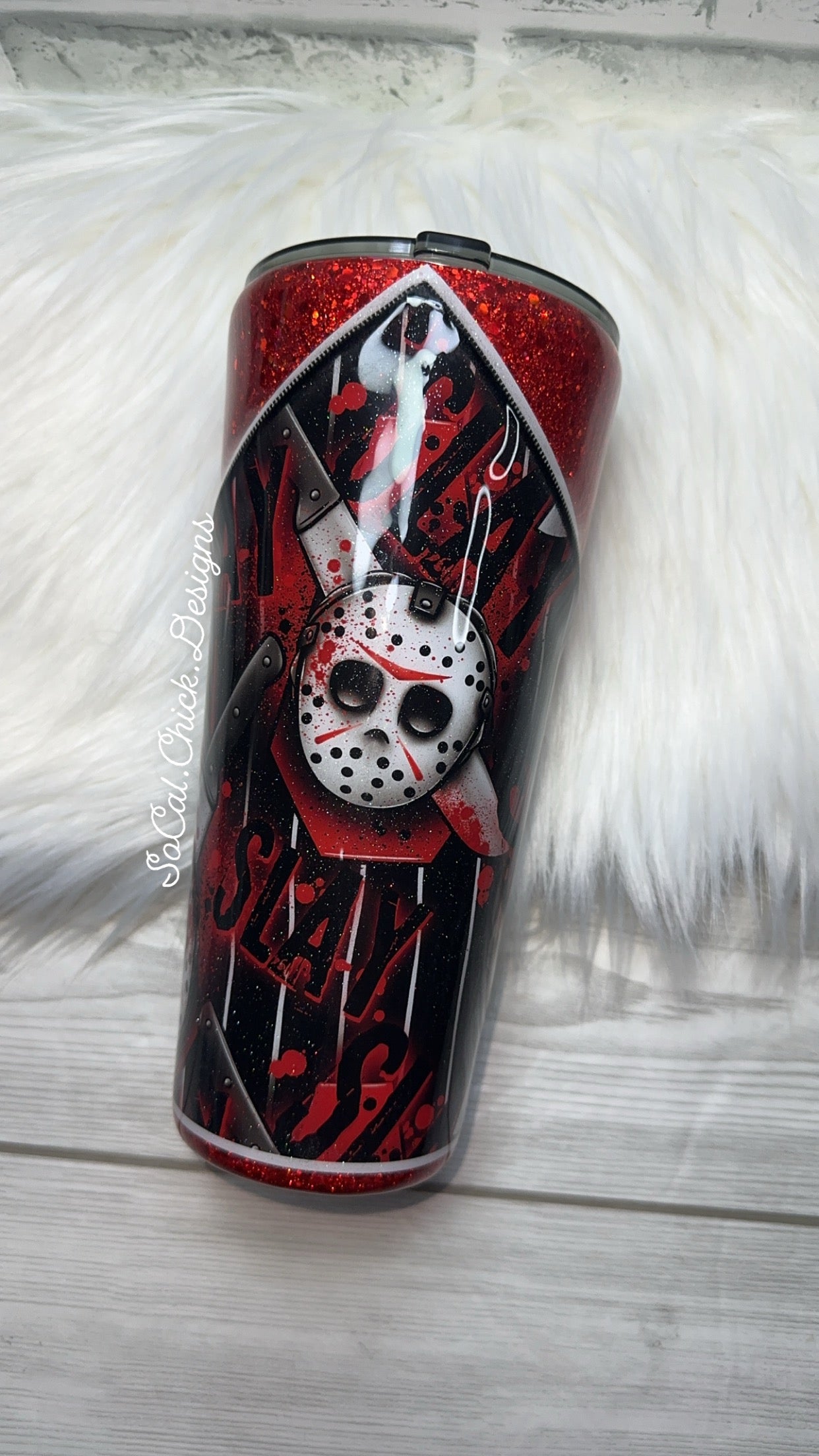 RTS {Jason Slay Zipper & Charm} 32oz Slim