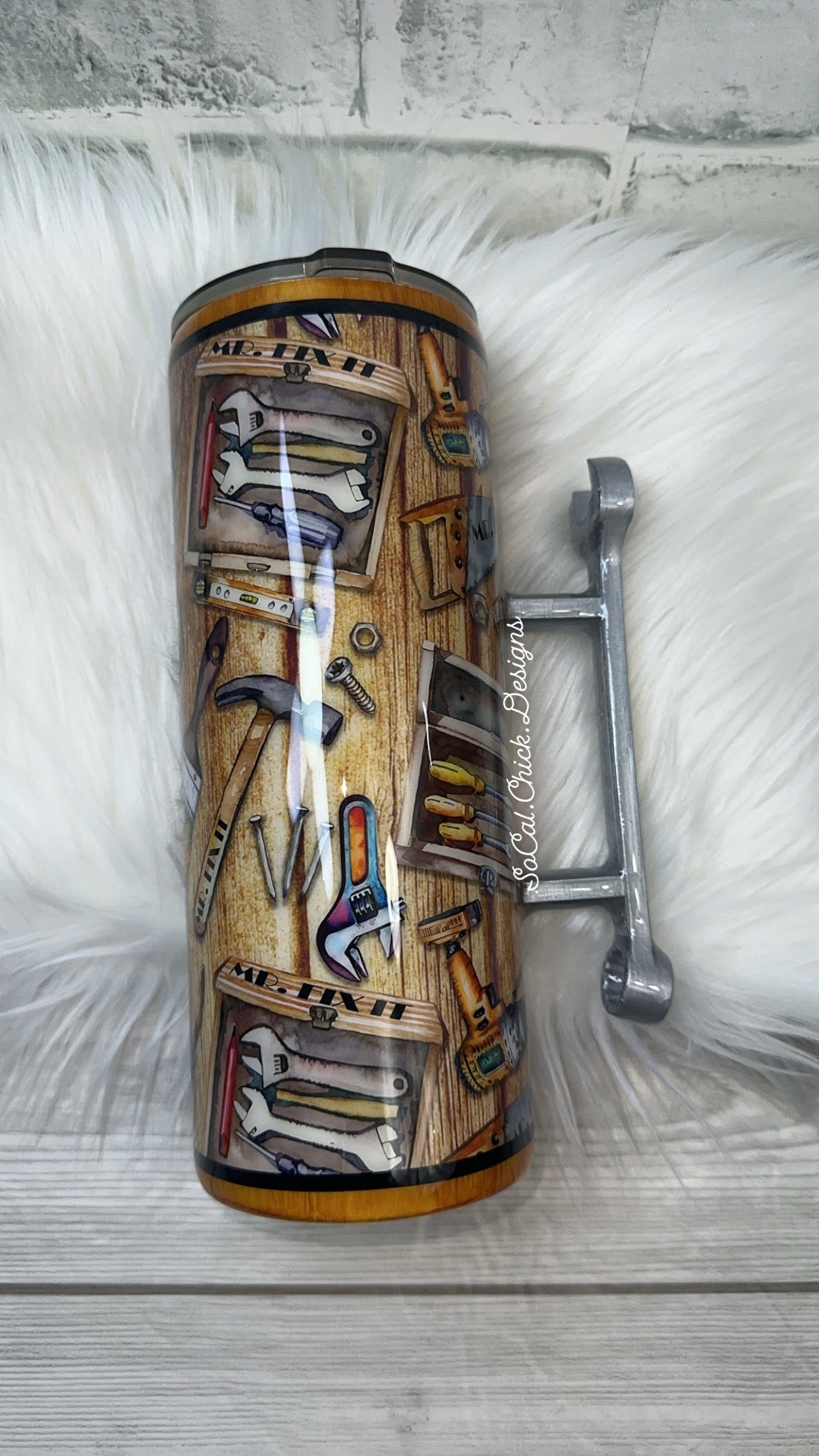 RTS {Mr. Fix It w Wrench Handle} 30oz Fatty