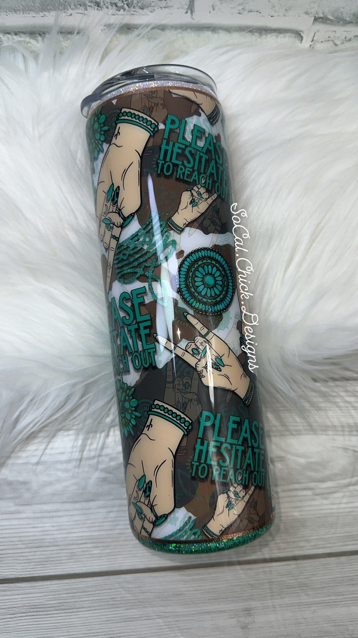 RTS {Please Hesitate} 30oz Skinny