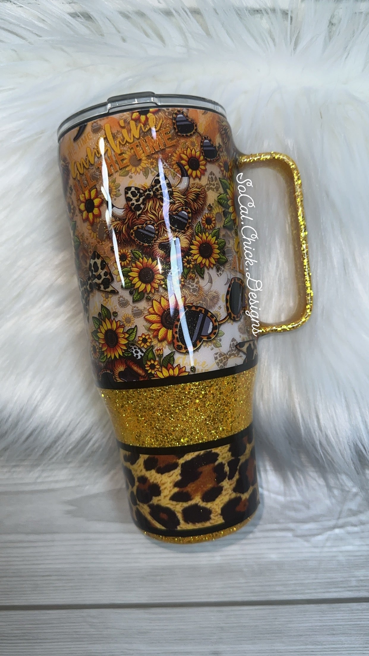 RTS {Sunshine All The Time} 24oz Curve