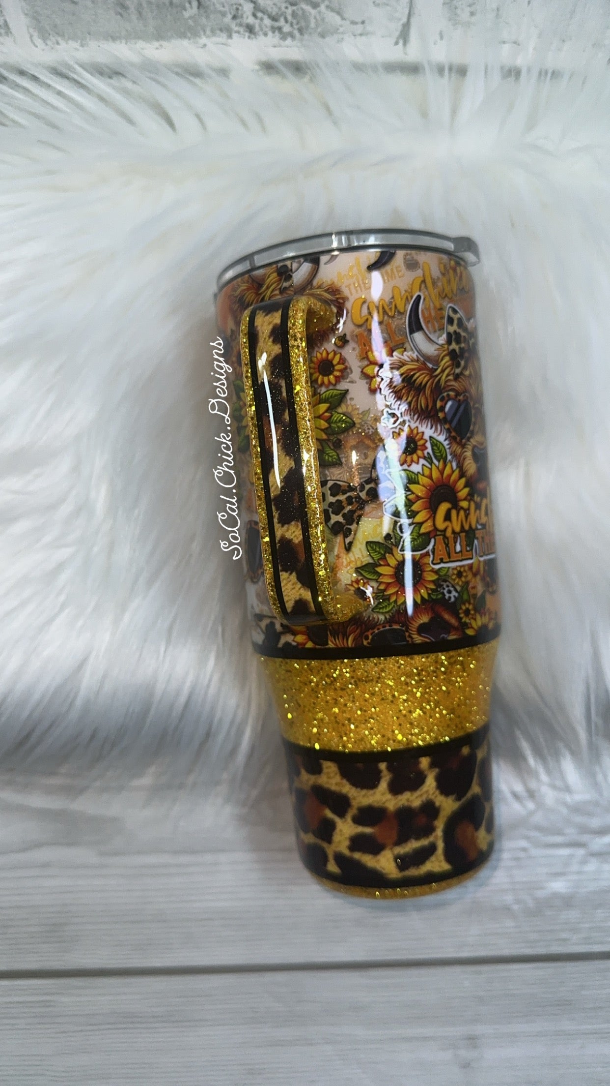 RTS {Sunshine All The Time} 24oz Curve