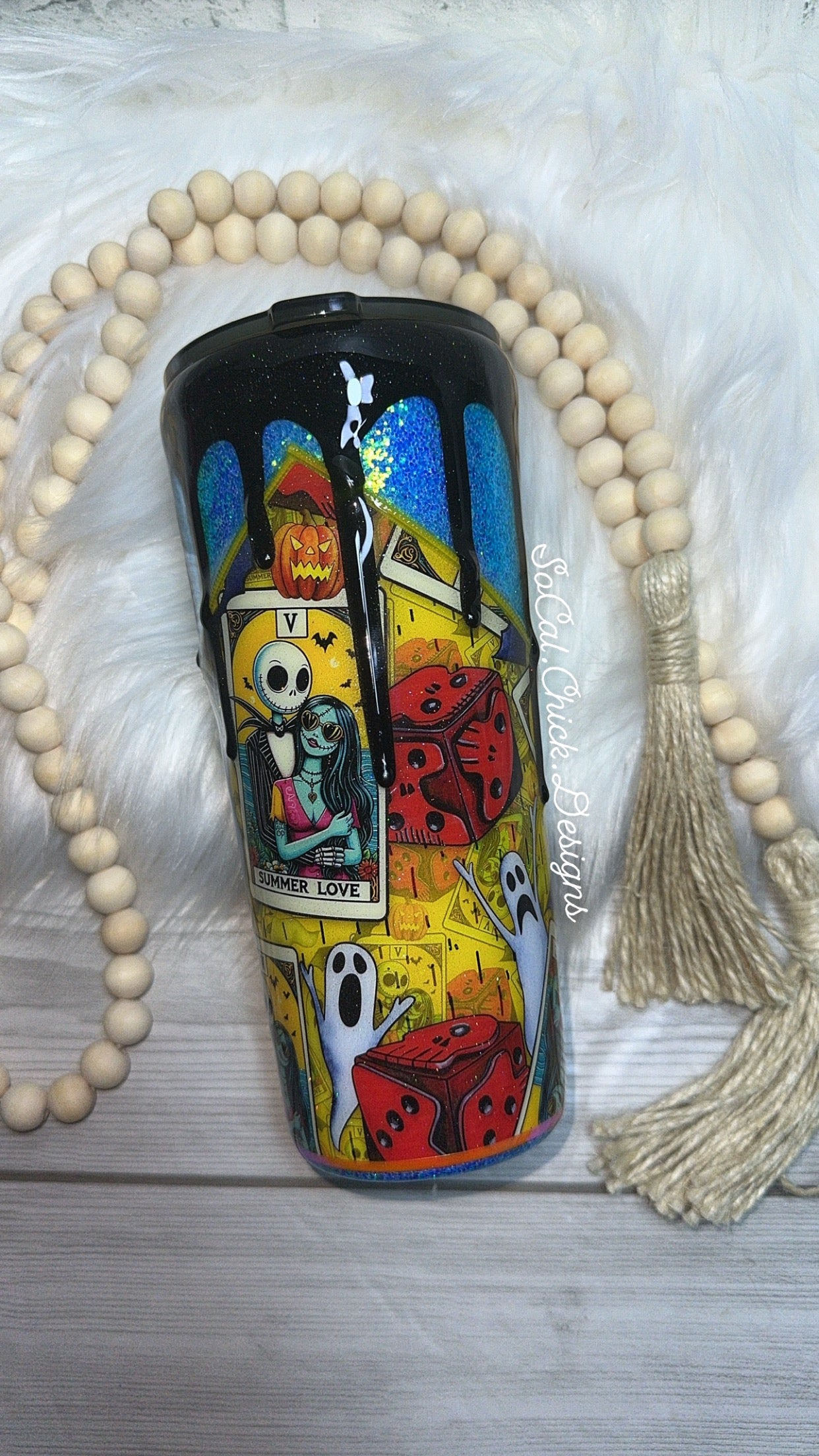 RTS {J/S Summer Love, Zipper & Charm} 22oz Slim