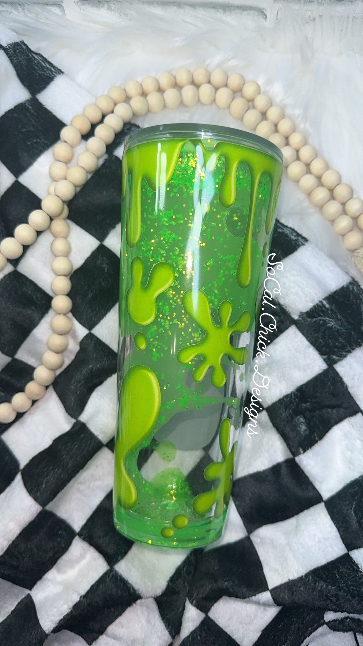 RTS {Slimer- Glow In The Dark} 24oz Snow Globe
