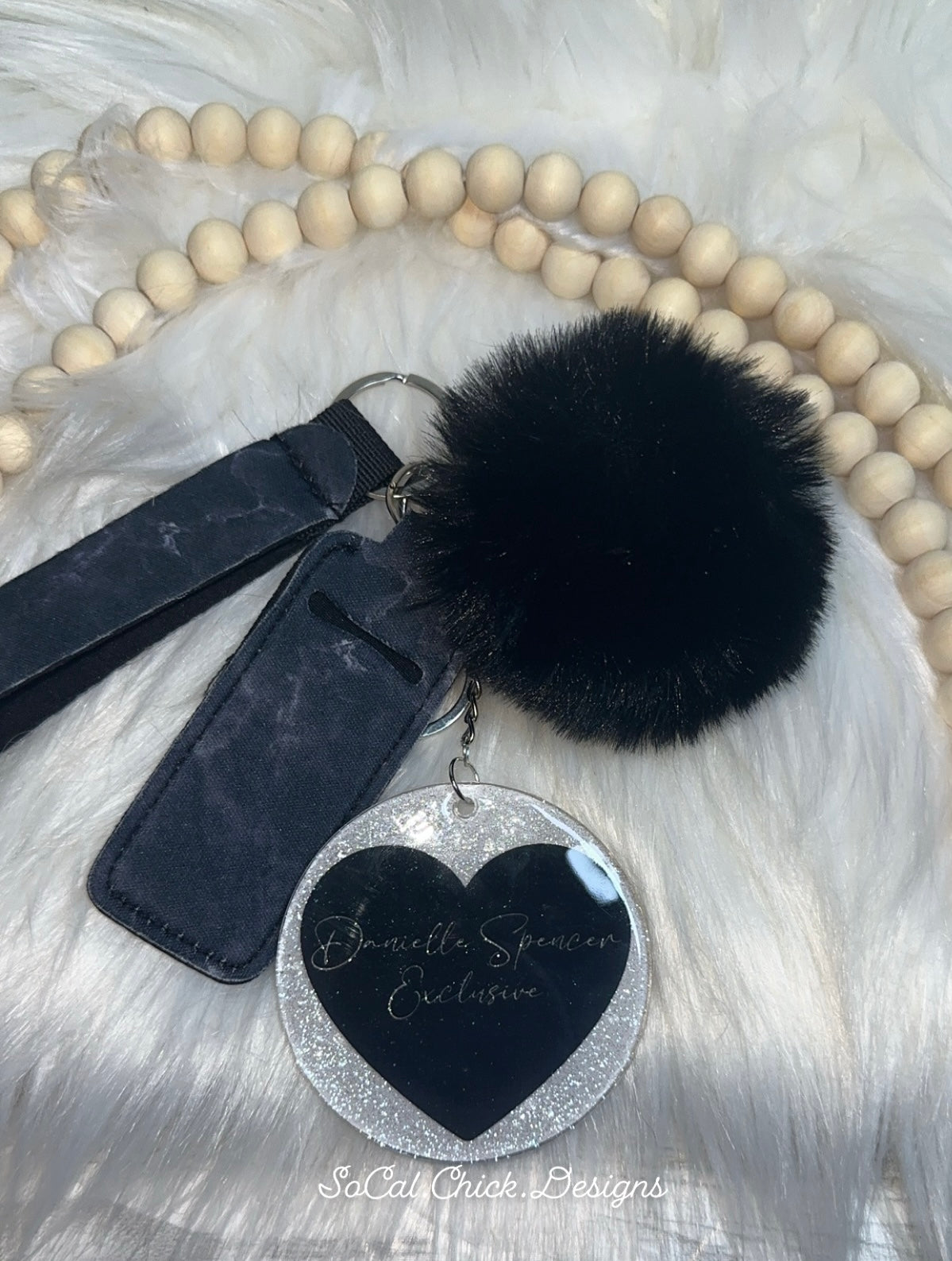 MTO {Add Your Logo} Keychain Marble