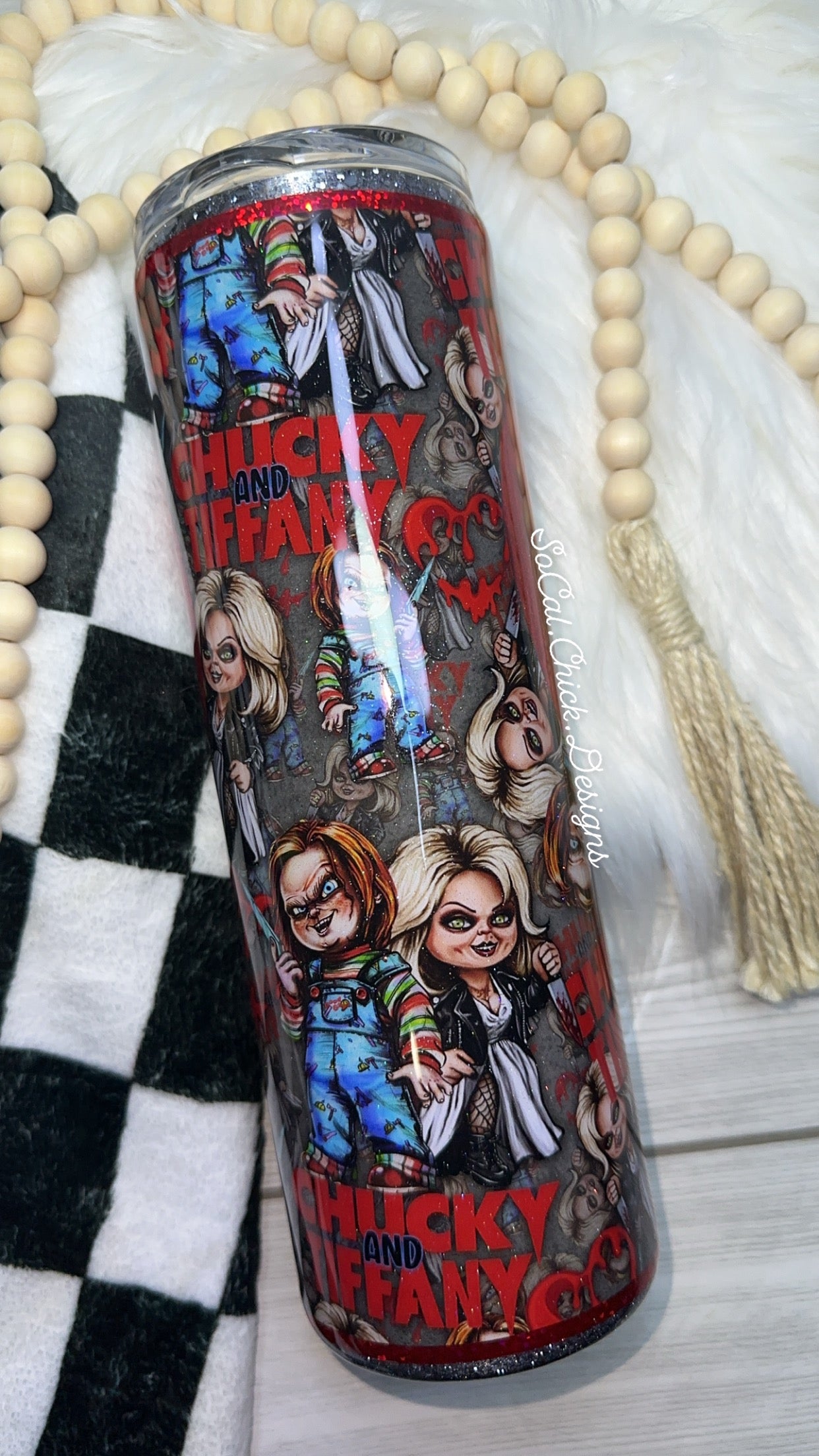 RTS {Chucky & Tiffany} 30oz Skinny