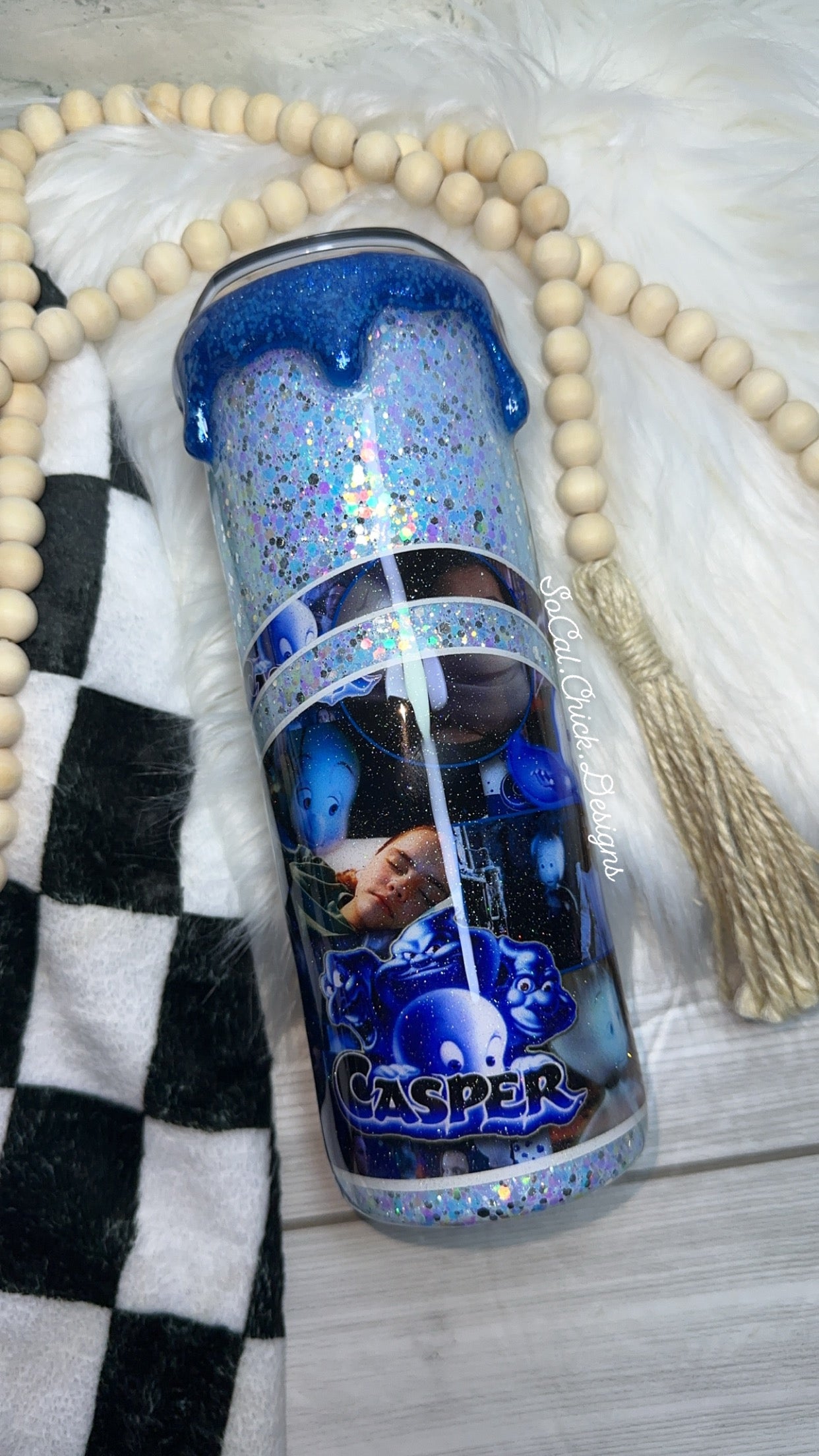 RTS {Casper -GLOW with Drip} 20oz Skinny