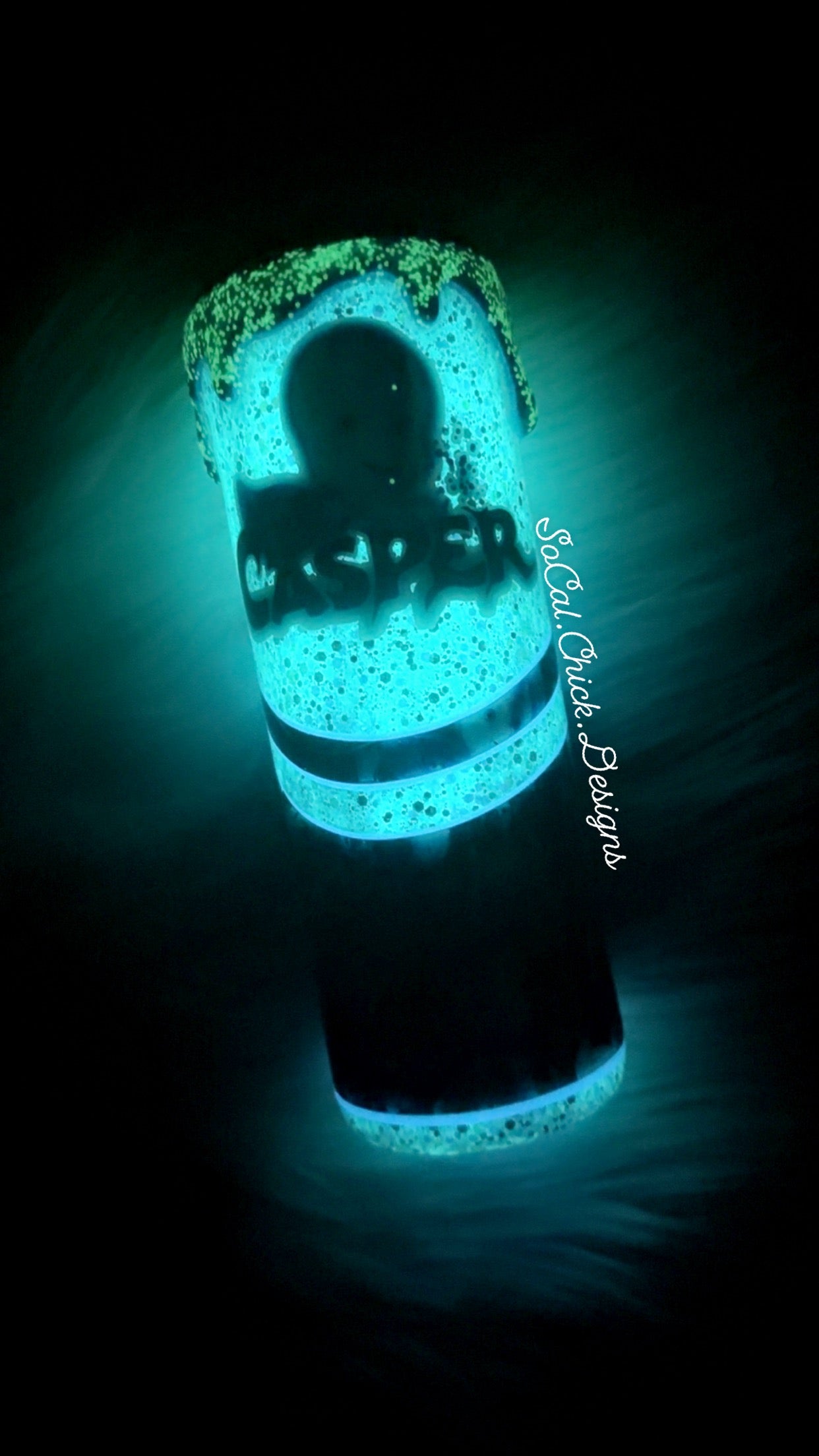 RTS {Casper -GLOW with Drip} 20oz Skinny