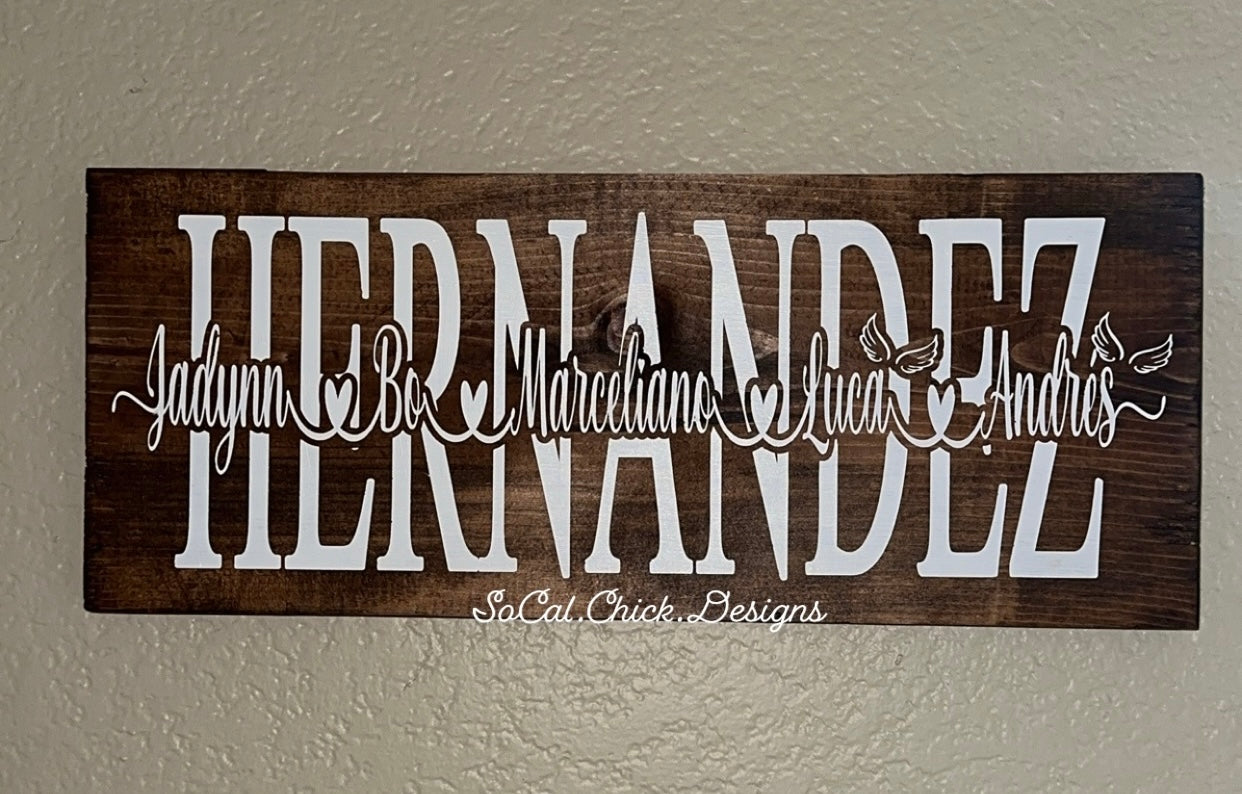 MTO {Wooden} Sign - Custom