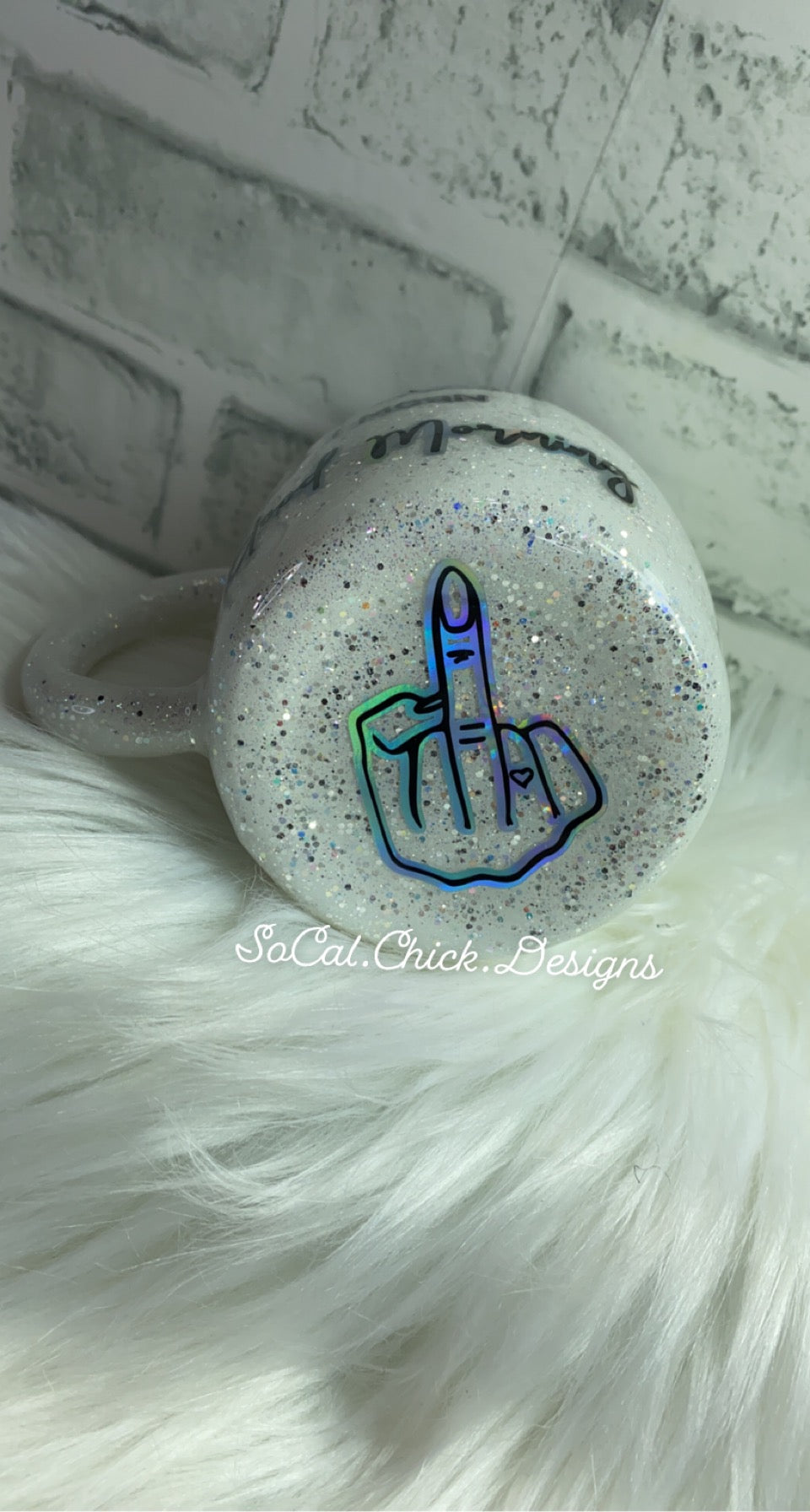 RTS {Here We Go Again - Sweary- White} 14oz Mug