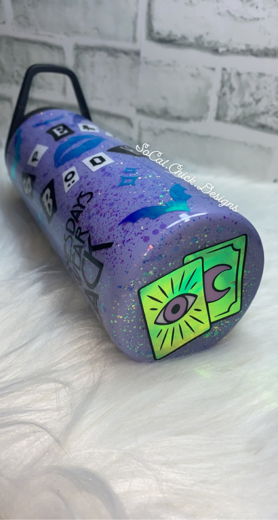 MTO {Spell Book Purple} - Select Your Tumbler Style