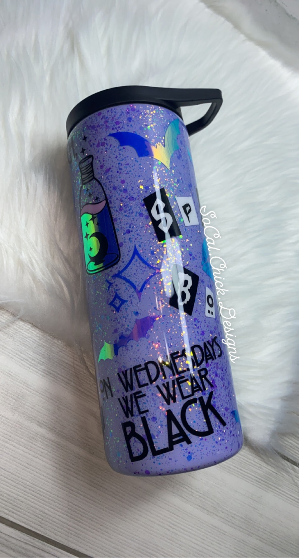 MTO {Spell Book Purple} - Select Your Tumbler Style