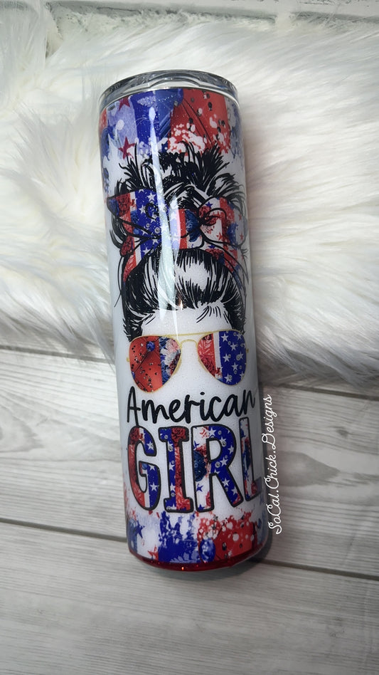 RTS {American Girl} 30oz Skinny