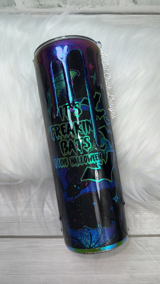 RTS {It's Freakin' Bats} 20oz Skinny