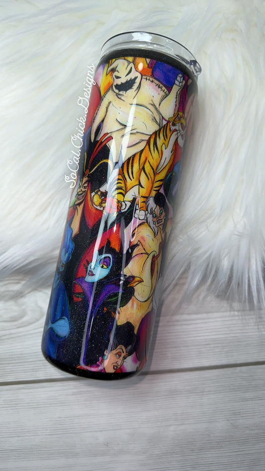 RTS {Villains Good To Be Bad Fabric} 20oz Skinny