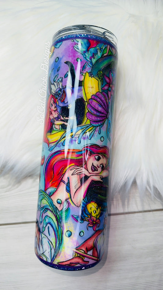 RTS {Under The Sea Fabric} 30oz Skinny