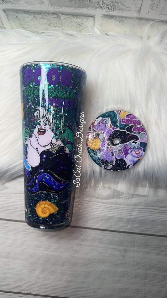 RTS {Poor Unfortunate Soul} 24oz Snow Globe