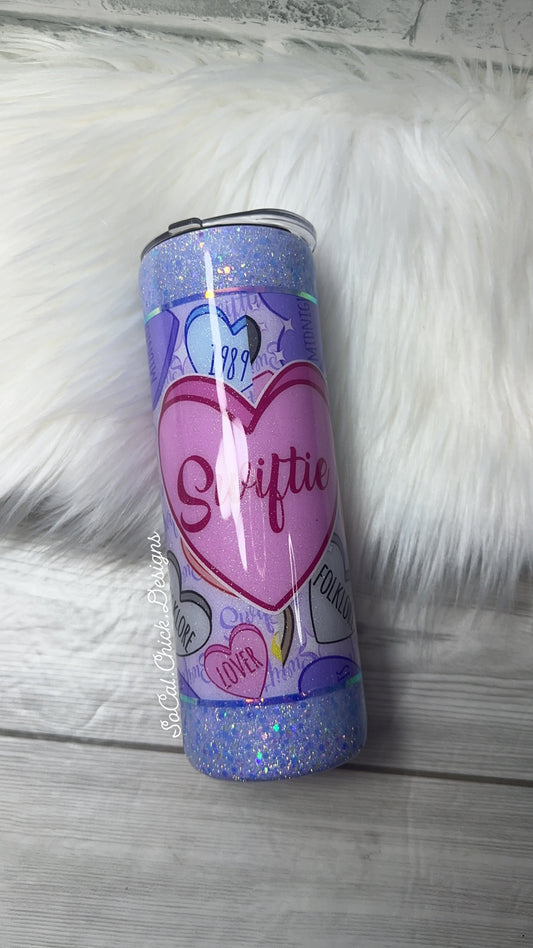 RTS {Swiftie Conversation Hearts} 20oz Skinny