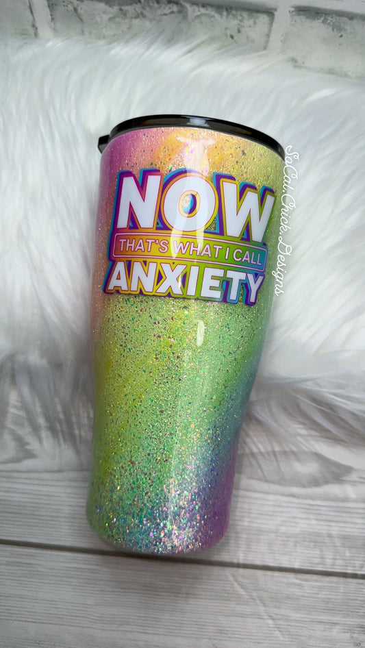 RTS {Anxiety Swirl} 24oz Curve