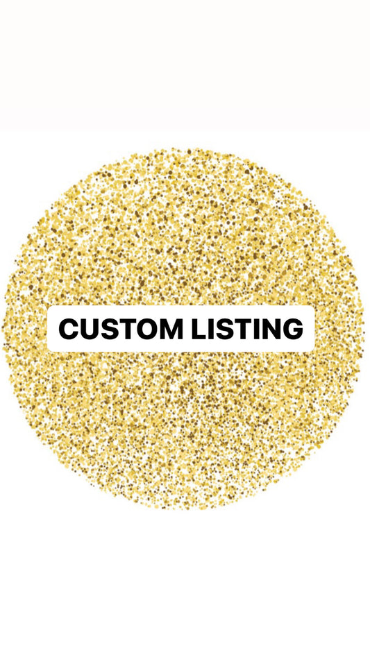 Custom Listing for Hope- Burger Bob